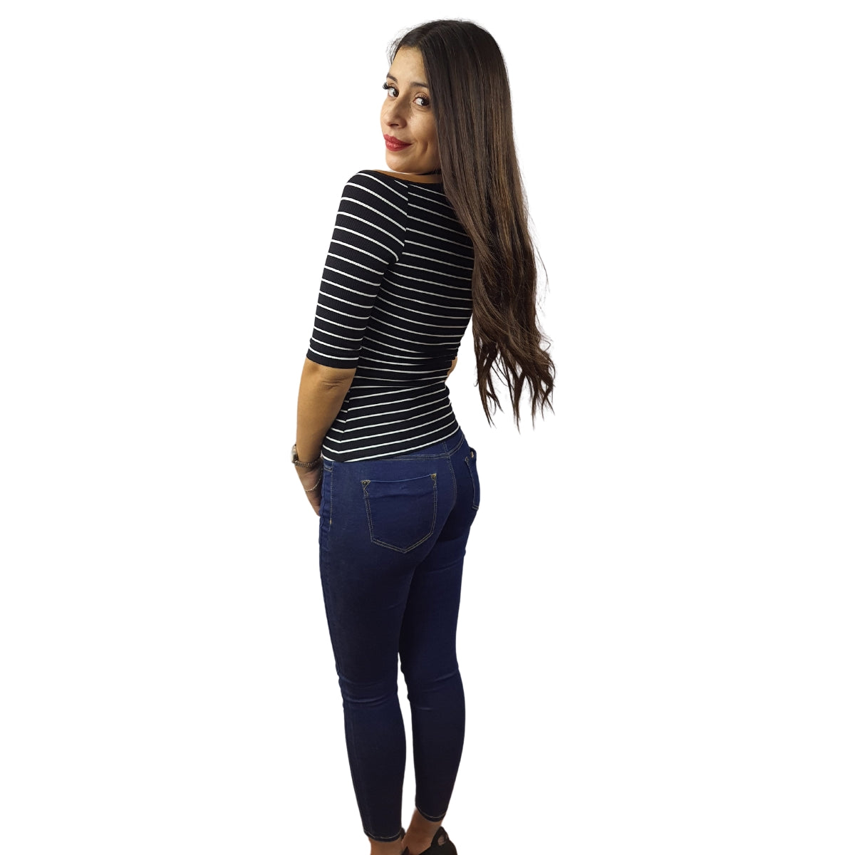 Blusa Vero Moda Negro Style CHOCKER 1/2 TOP(SL)