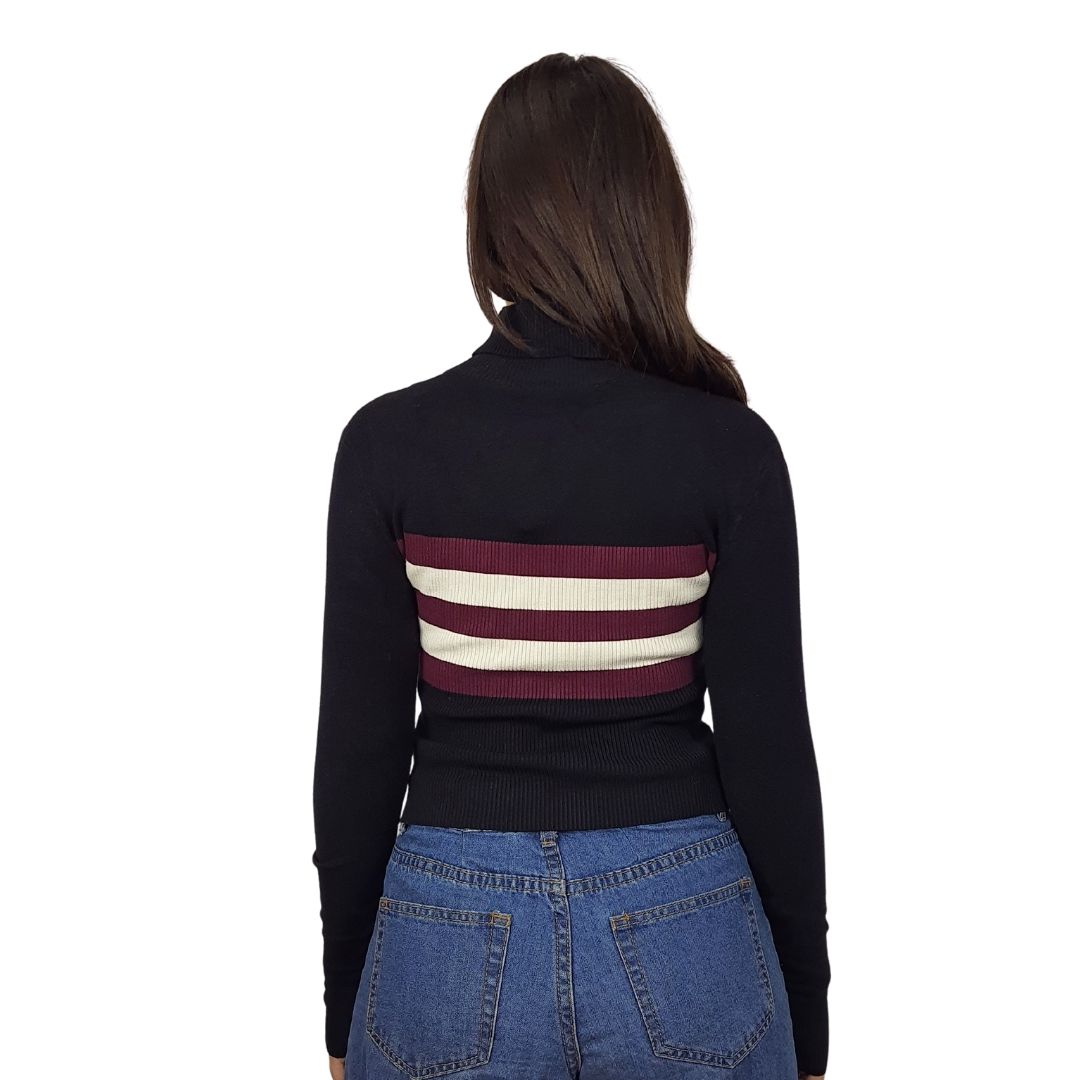 Sweater Vero Moda Negro Style WENDY L/S KNIT(PM-ET-2)