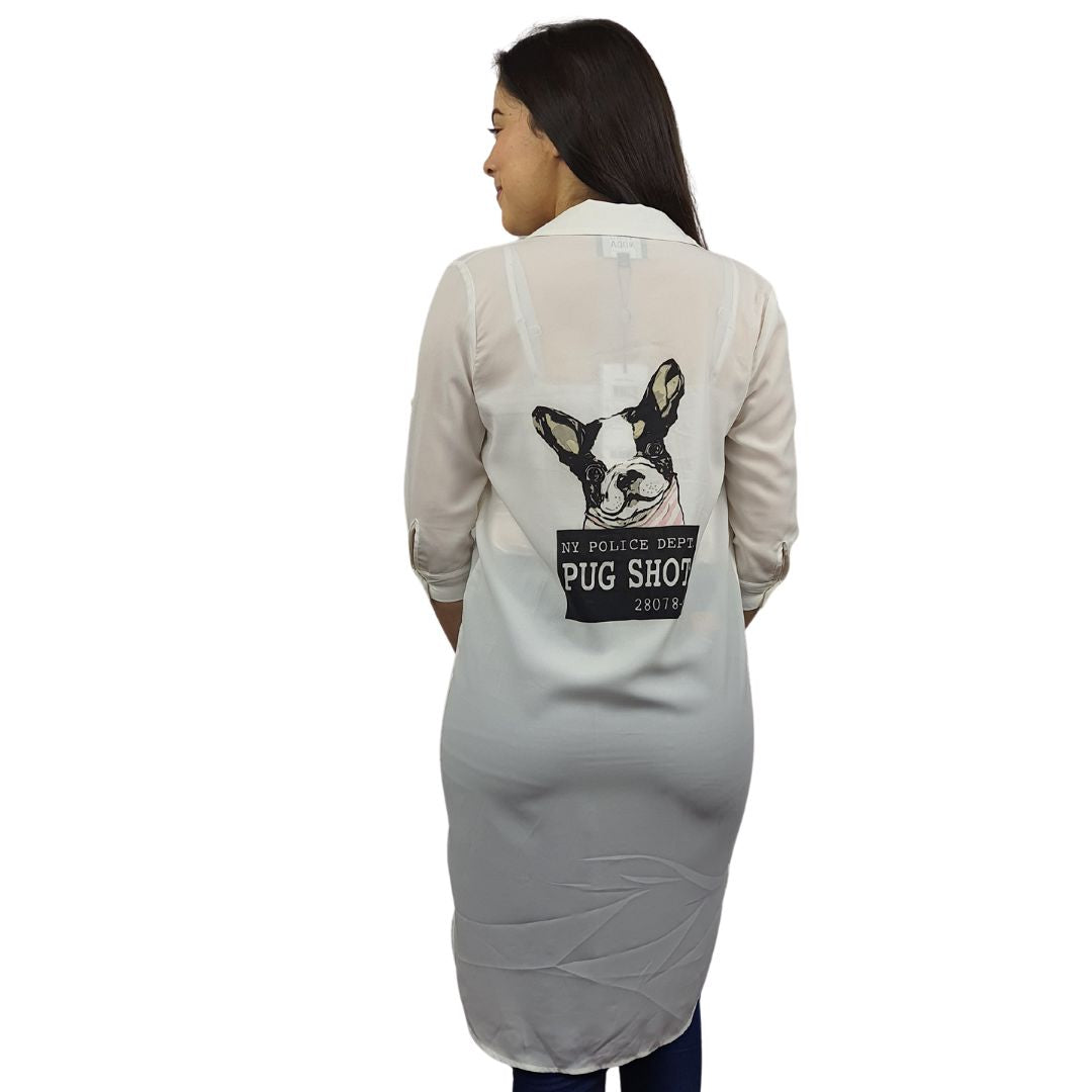 Blazer Vero Moda Blanco Style LIBBY 3/4 BLAZER(TP)
