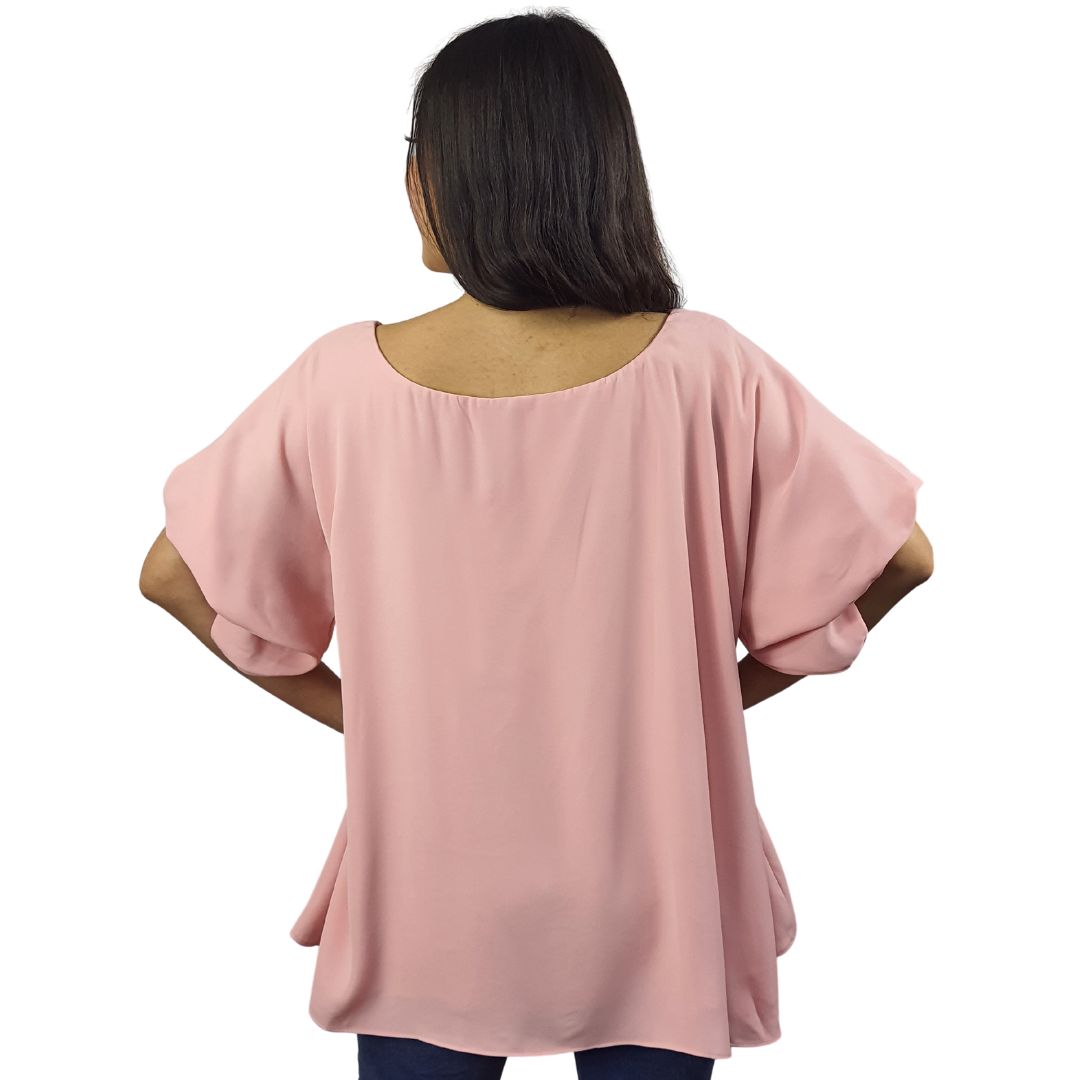 Blusa Vero Moda Rosado Style ANITA 1/2 TOP(TP-EC-3)