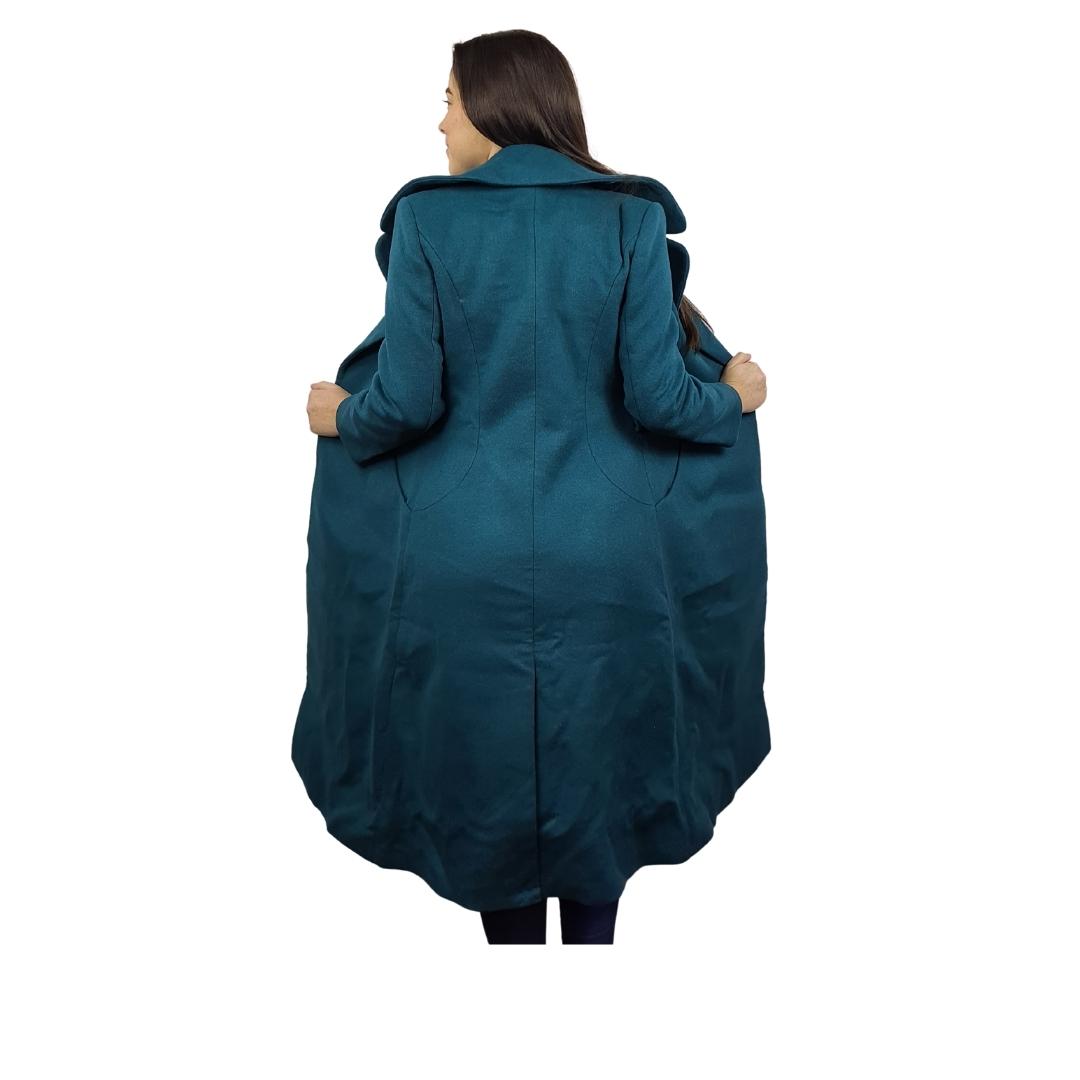 Blazer Vero Moda Verde Azulado Style AIMEE L/S WOOL COAT(NL)