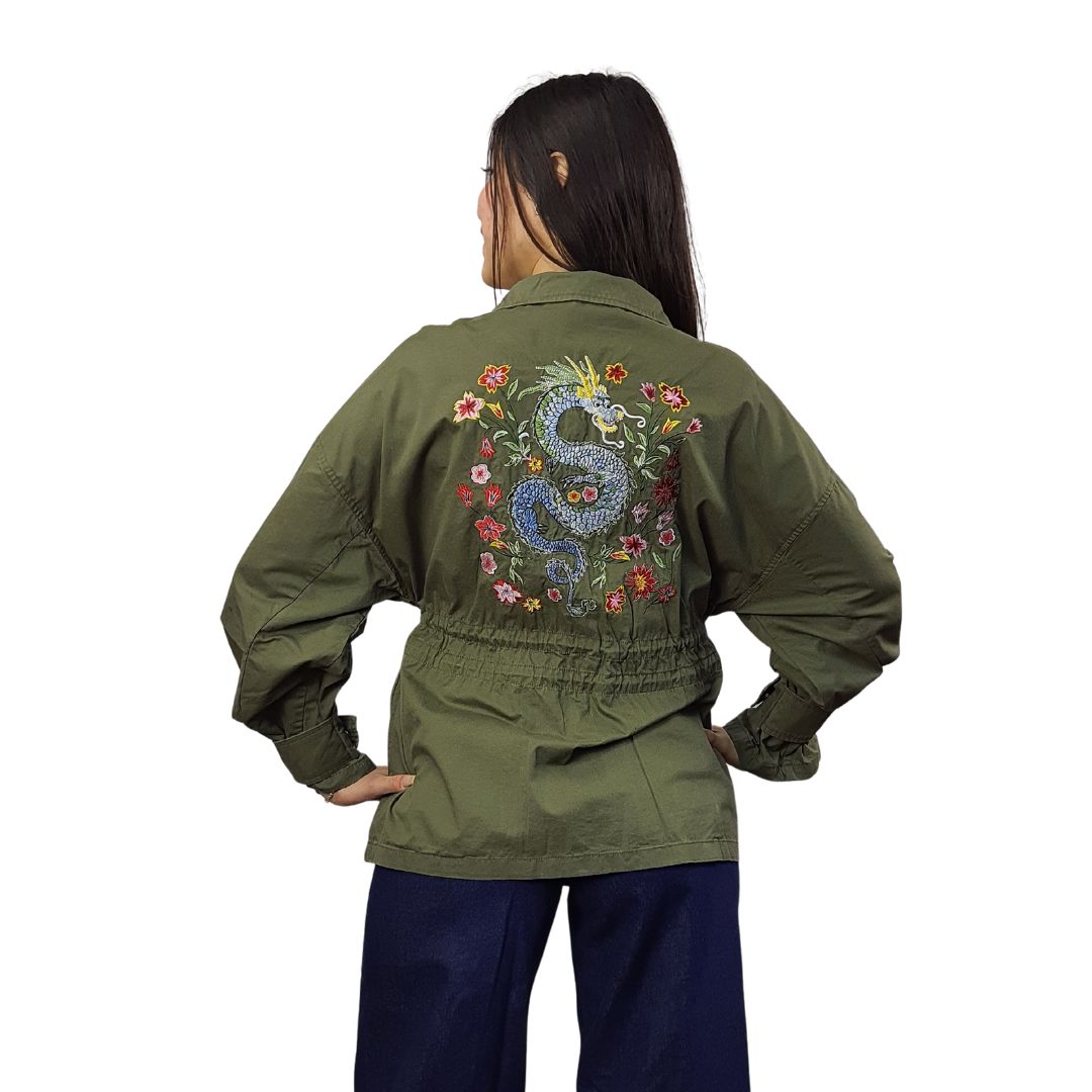 Chaqueta Vero Moda Verde Style TARA L/S JACKET(LL)