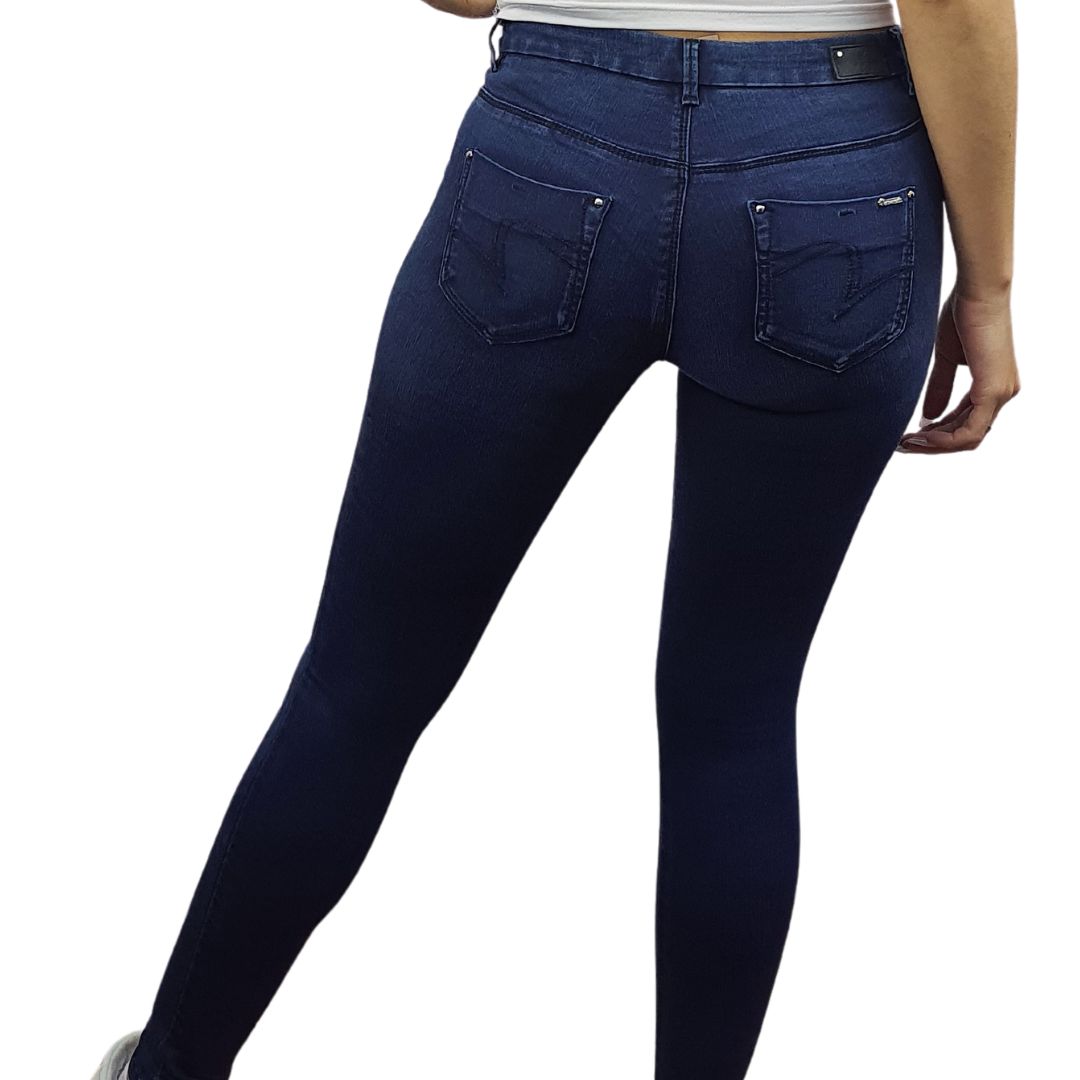 Jeans Vero Moda Azul Oscuro Style SIGNAL X-SLIM JEANS(MW-EC-1)
