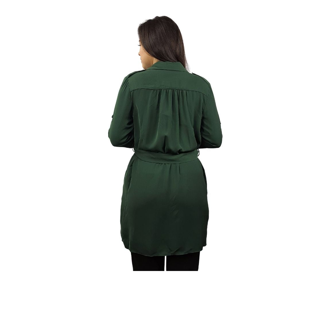 Blazer Vero Moda Verde Style UNA 3/4 JACKET(PM-EC-2)
