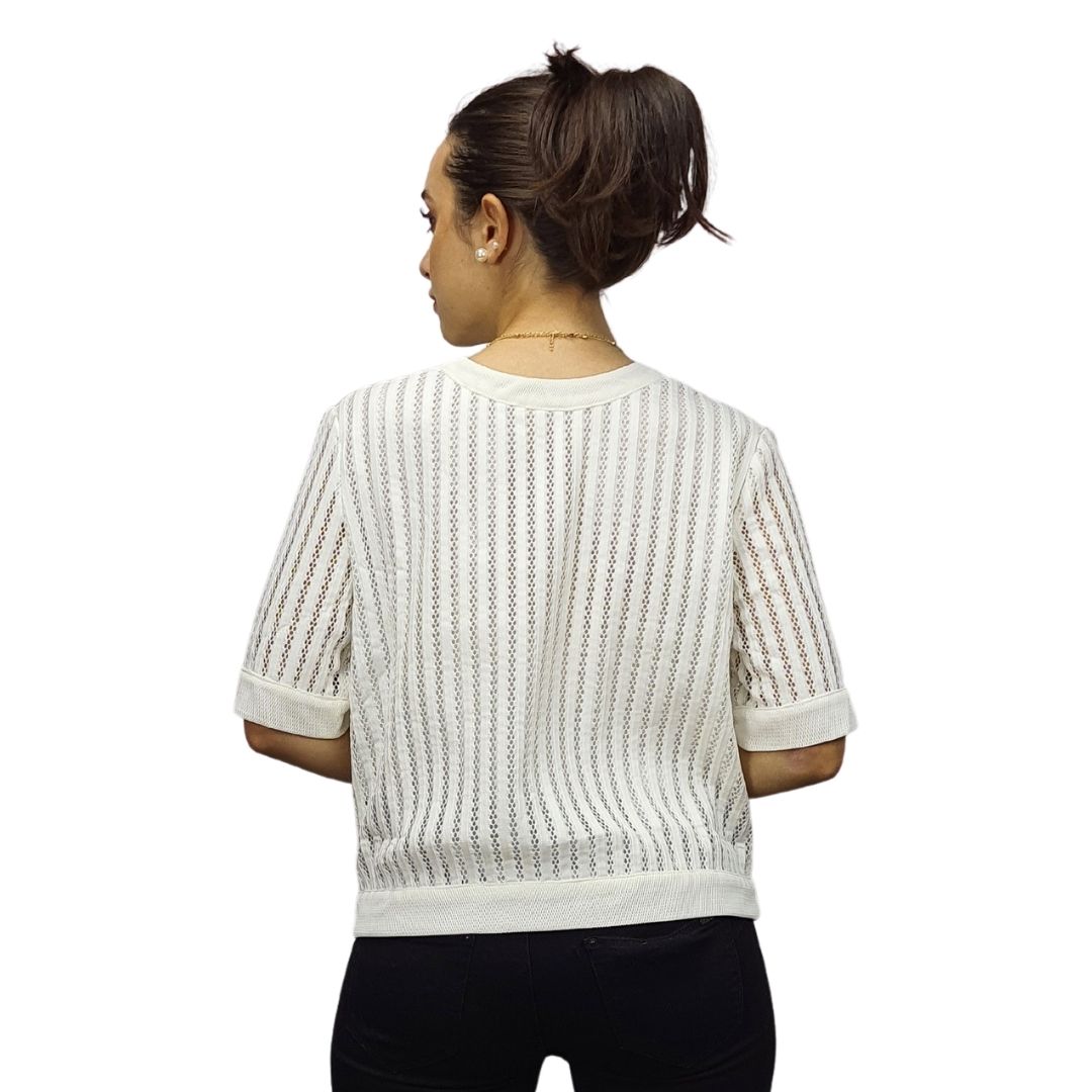 Blusa Vero Moda Blanco Style HAIM 1/2 CROPPED TOP(PM)