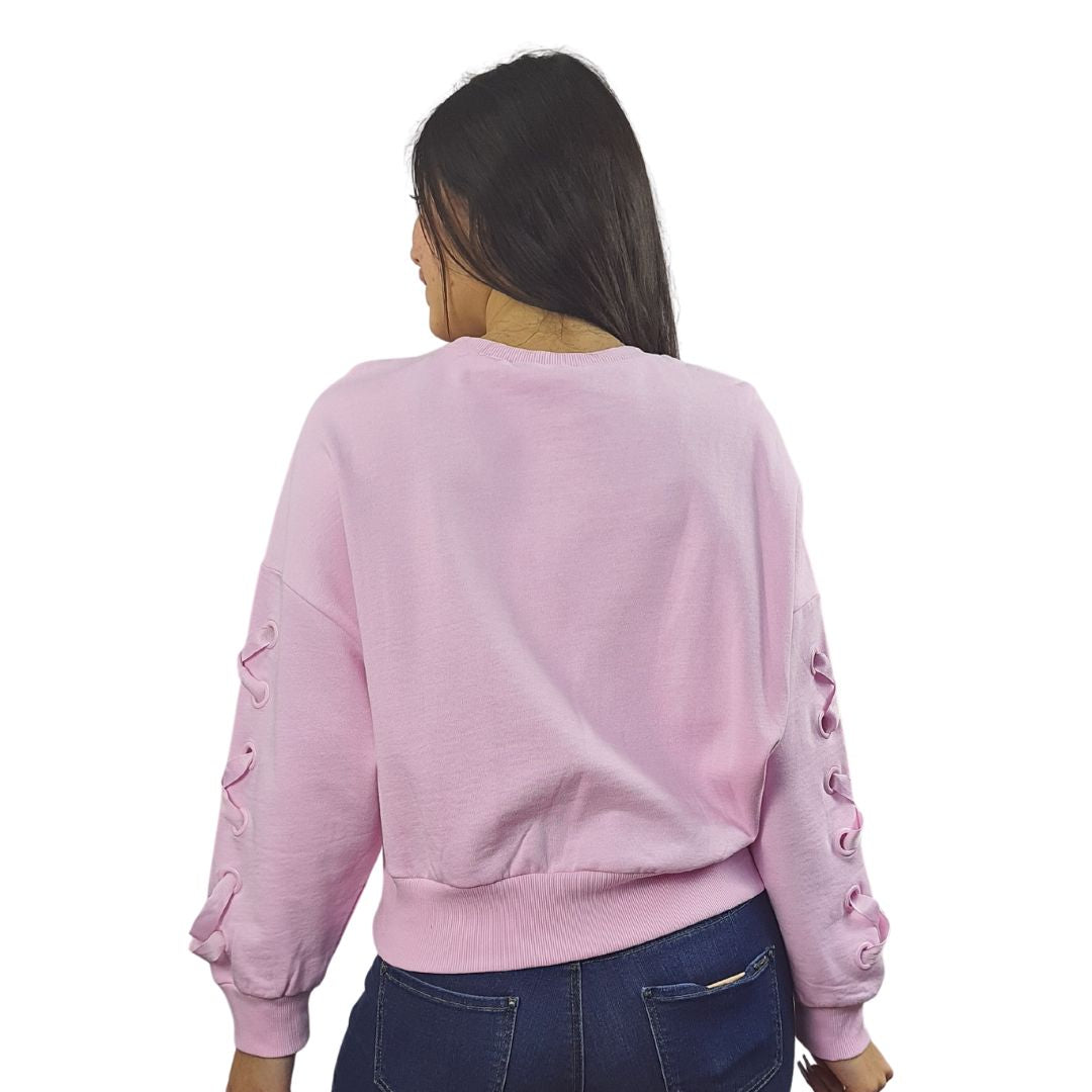 Sweater Vero Moda Rosado Style RAFA L/S SWEAT(DR)