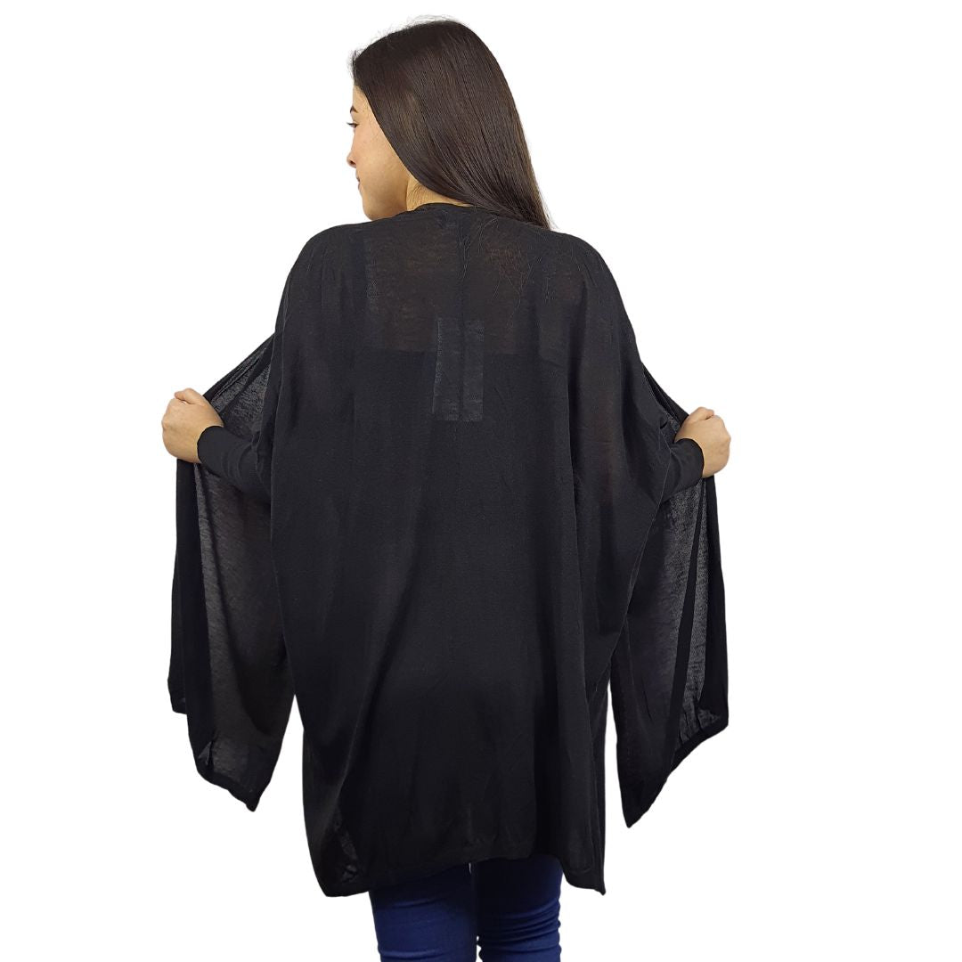 Tapado Vero Moda Negro Style AFRICA L/S OPEN CARDIGAN(SD)