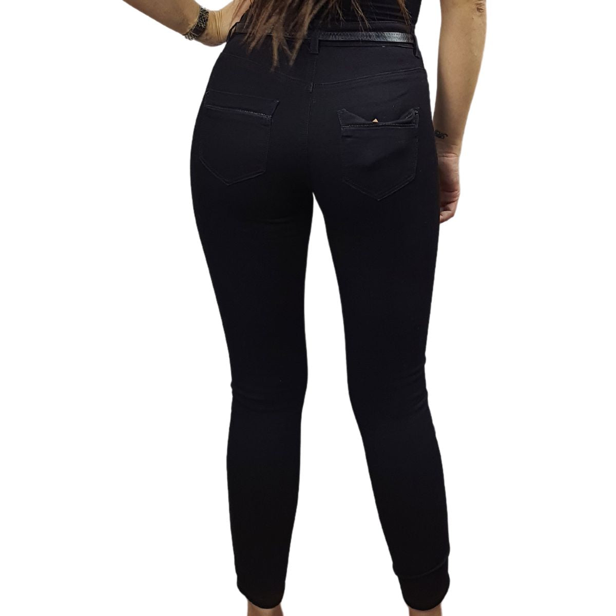 Jeans Vero Moda Negro Style ONE MW 9/10 X-SLIM JEANS(UM)