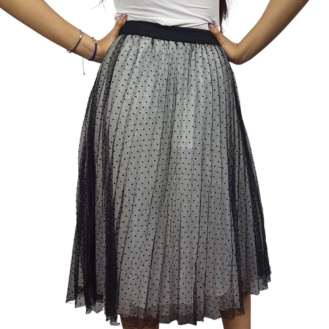 Falda Vero Moda Negro Style QURIS SKIRT(FI)