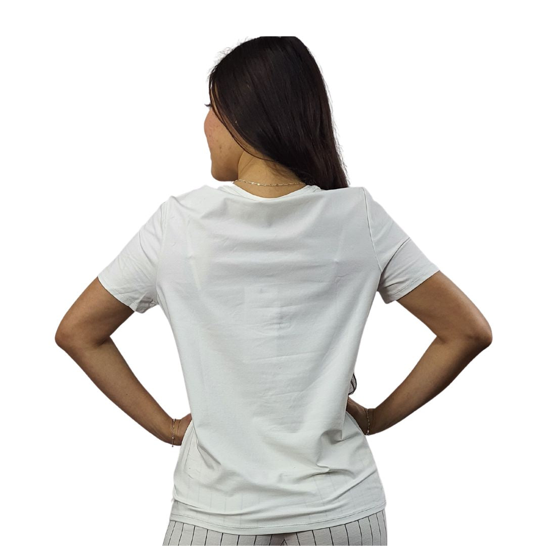 Polera Vero Moda Blanco Style AMY S/S TOP(SD)