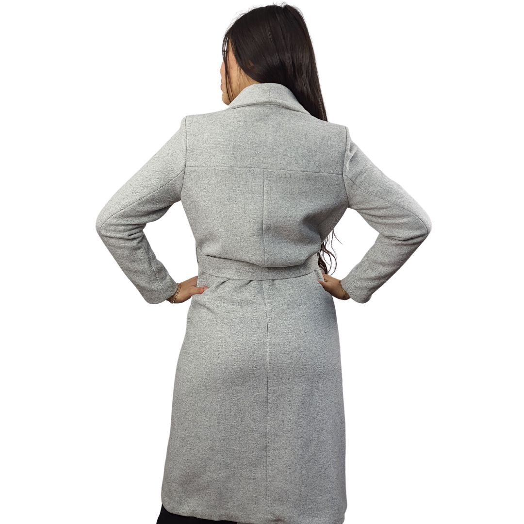 Blazer Vero Moda Gris Style AIKE L/S WOOL COAT(VMC-NL)