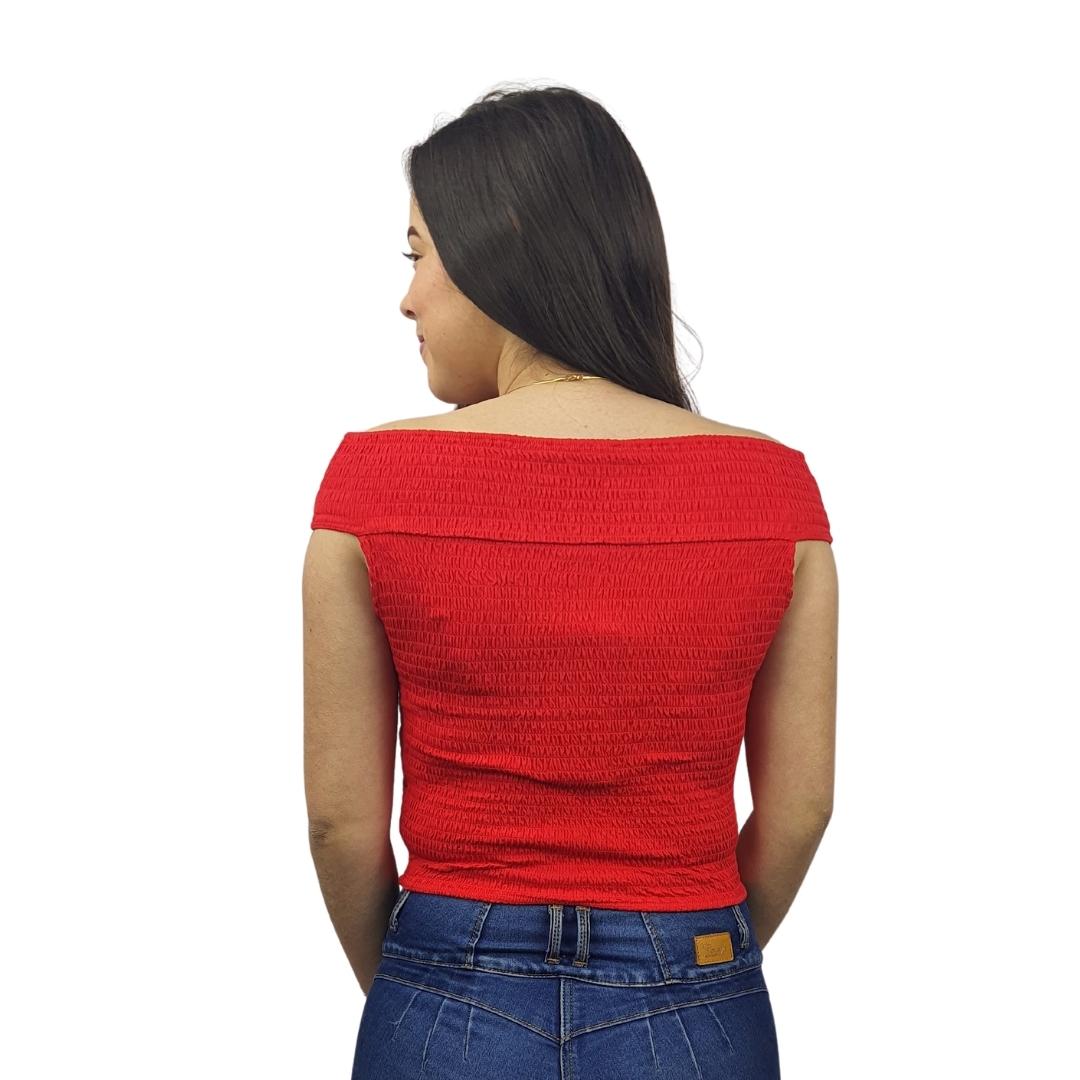 Top Vero Moda Rojo Style MARGE S/S TOP(TP-ET-2)