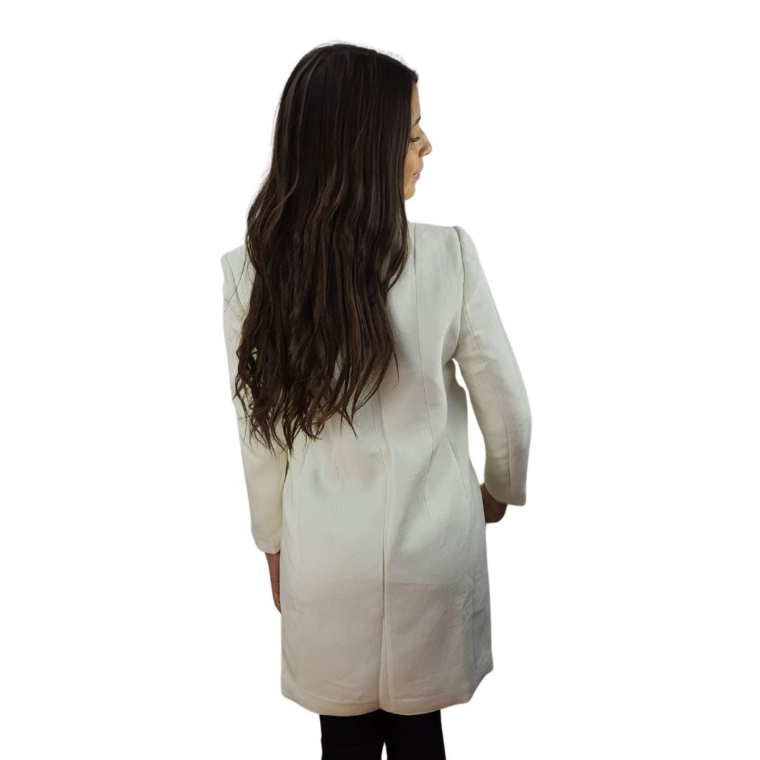Blazer Vero Moda Blanco Style SIBYL L/S COAT(PM-ET-2)