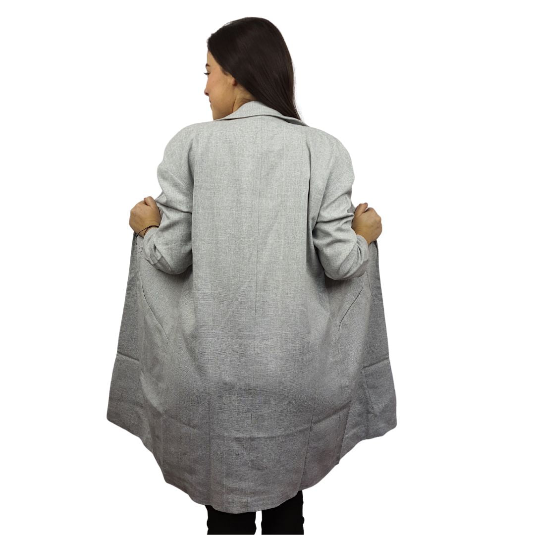Blazer Vero Moda Gris Style ABBY L/S BLAZER(NL)