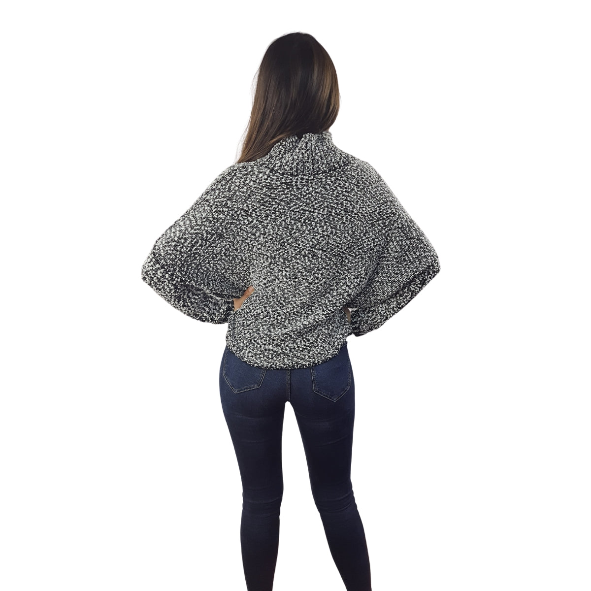 Sweater Vero Moda Negro Style REVA HYPE L/S KNIT(MW-EC-2)
