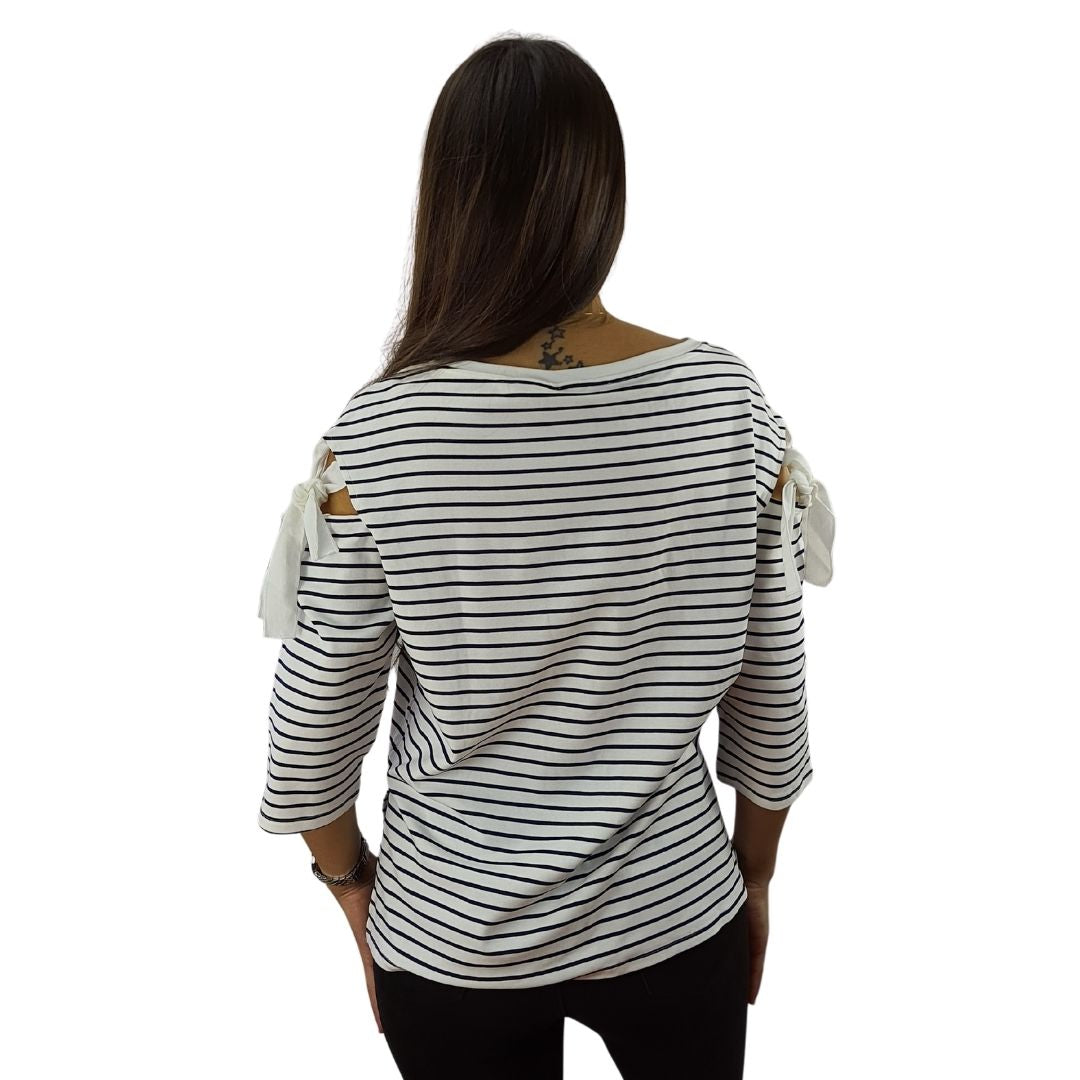 Polera Vero Blanco Style Moda STREAM 3/4 TOP(SL