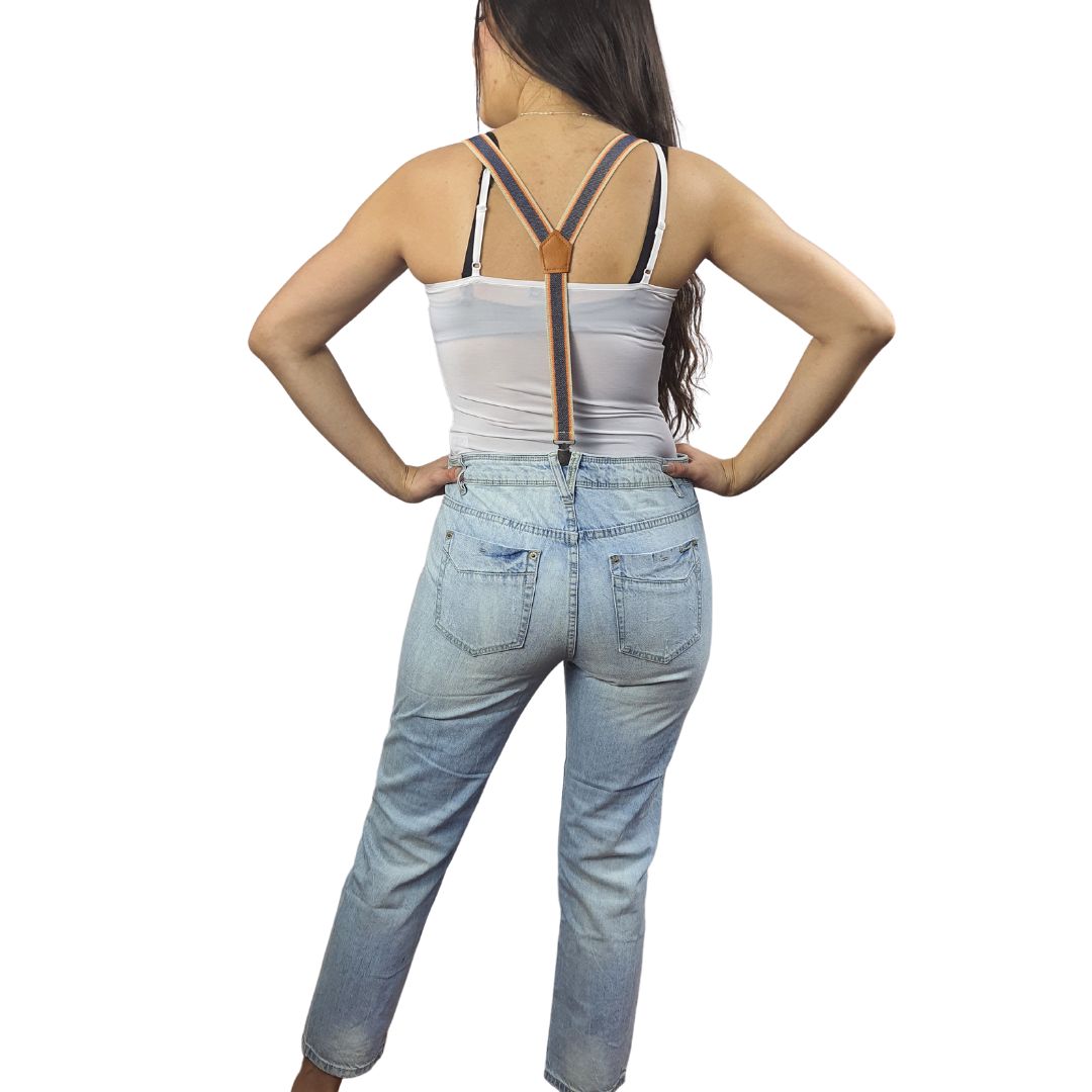 Jeans Vero Moda Azul Clarito Style OCTAVIA 9/10 CARROT JEANS(PM-CT-2)