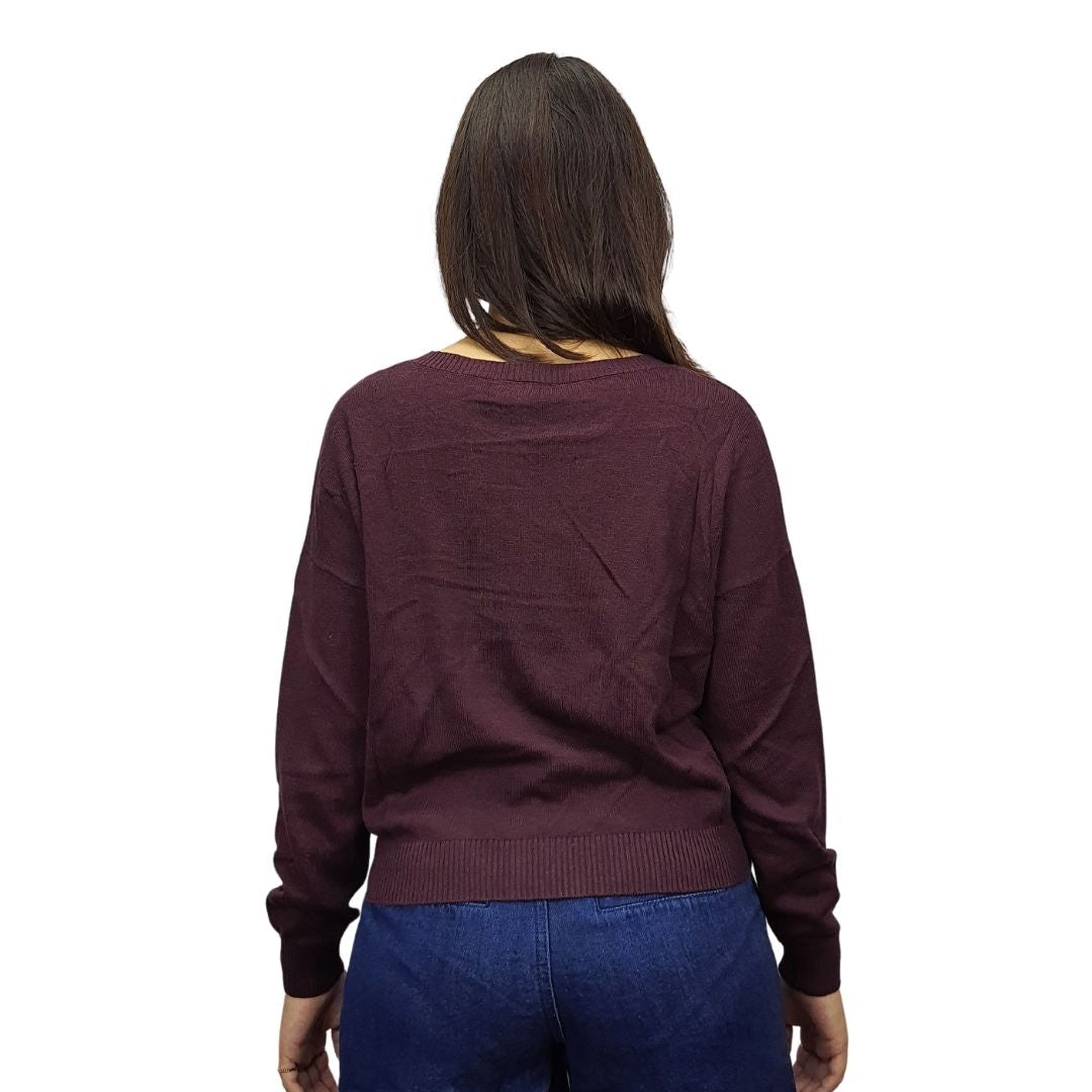 Sweater Vero Moda Vino Style STAR L/S KNIT(PM-CT-2)