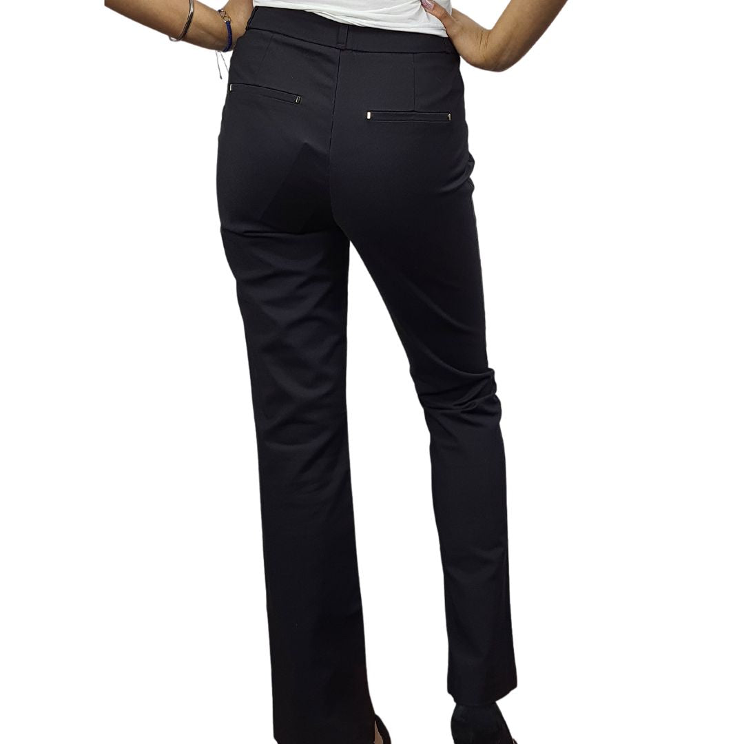 Pantalón Vero Moda Negro Style AURORA S/B PANTS(EL)