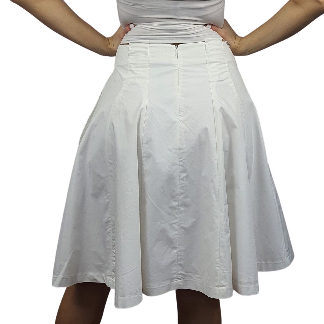 Falda Vero Moda Blanco Style CHERYL DANA SKIRT(TP)
