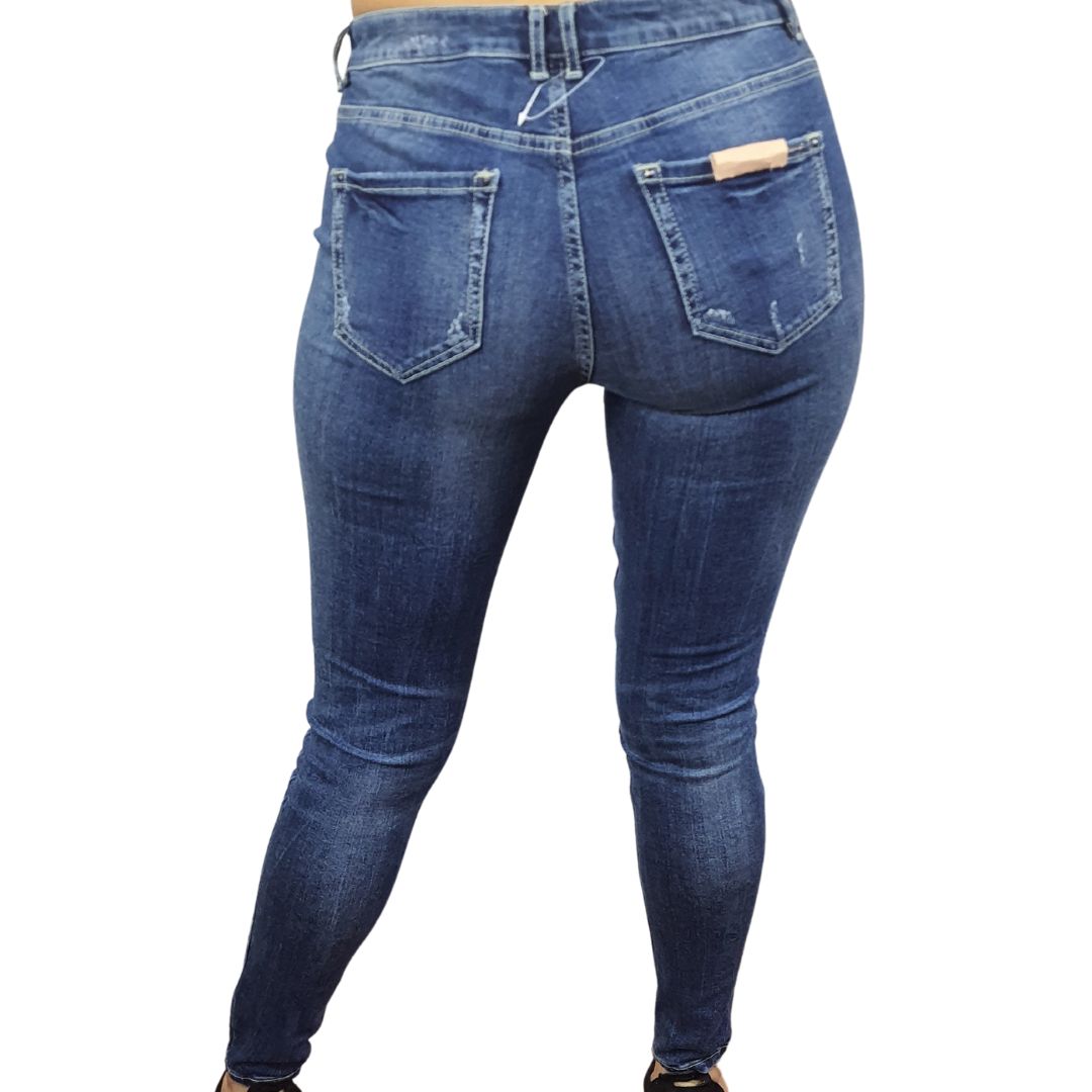 Jeans Vero Moda Azul Style NATIVE ADMIT X-SLIM JEANS(UM)