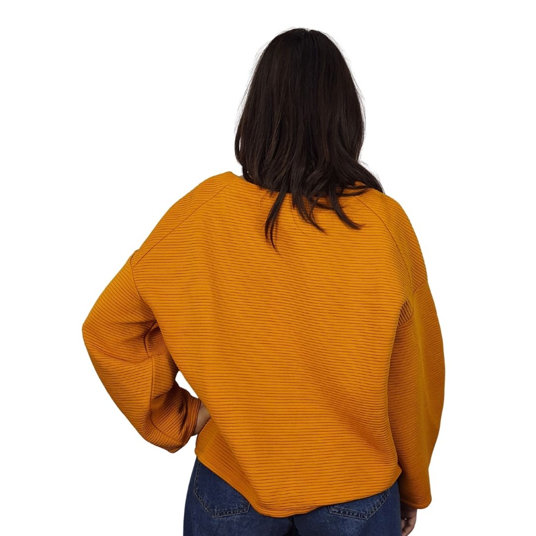 Sweater Vero Moda Mostaza Style PUFF L/S TOP(PM-ET-2)