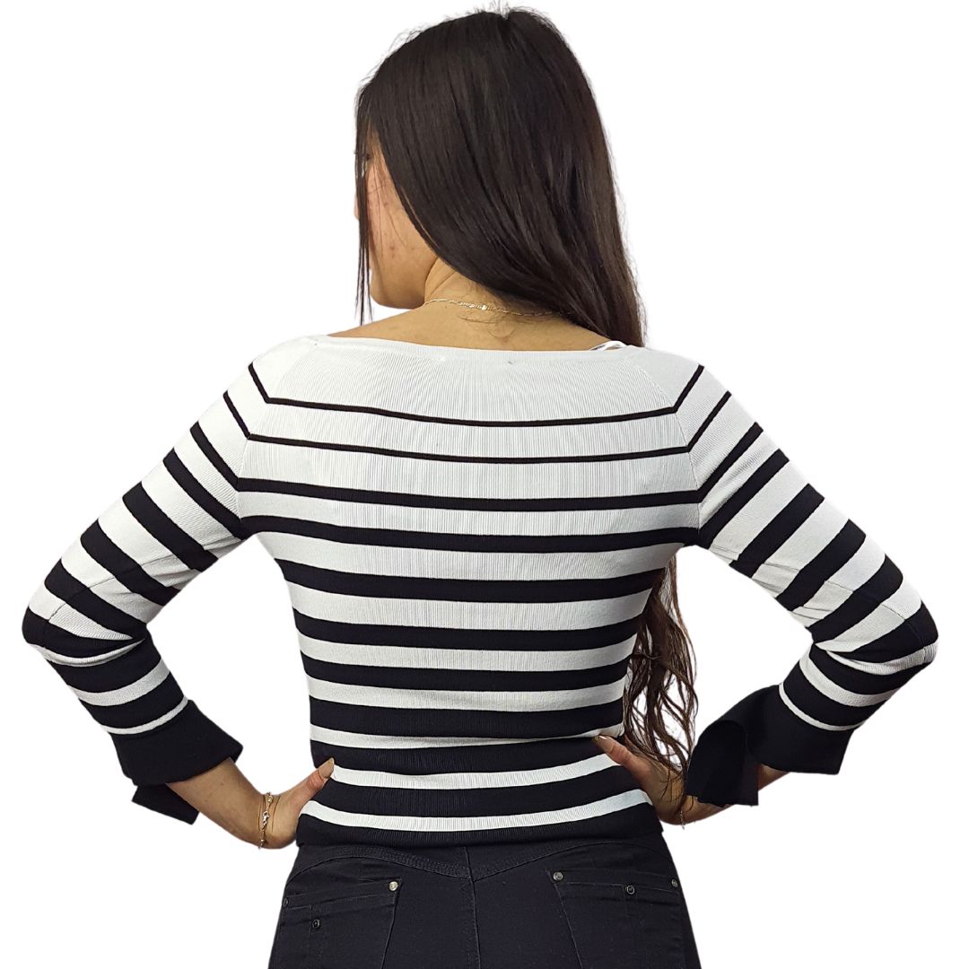Sweater Vero Moda Negro Style FRED 7/8 KNIT(AL)