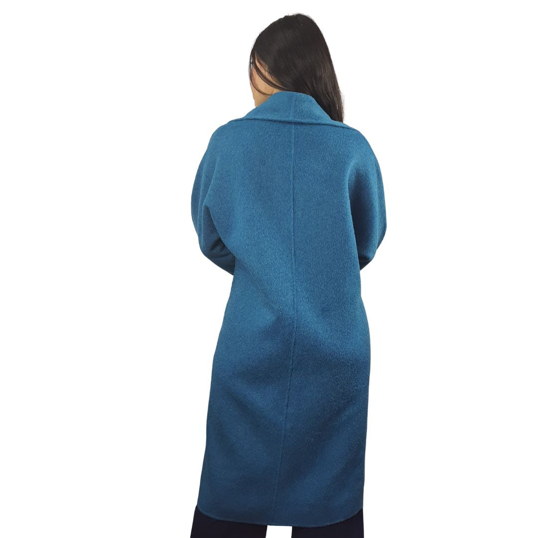 Blazer Vero Moda Azul Style SYNONYM DF L/S WOOL COAT(VMC-LL)