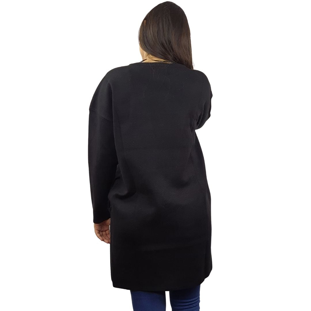 Vestido Vero Moda Negro Style BOLD L/S KNIT(MW-CT-2)