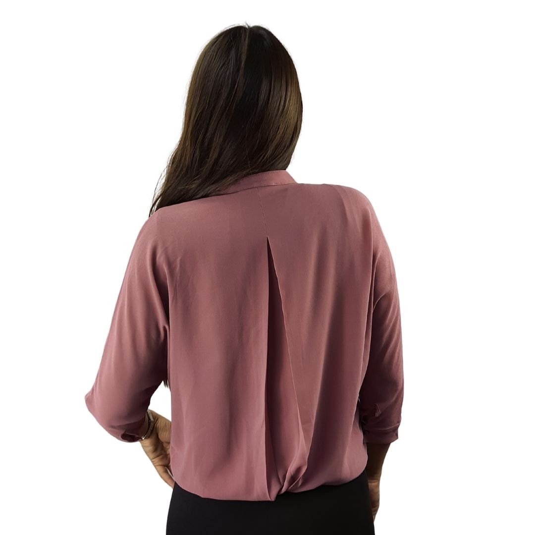 Blusa Vero Moda Rosa Vieja Style BEAGLE 3/4 SHIRT(VMC-RN)