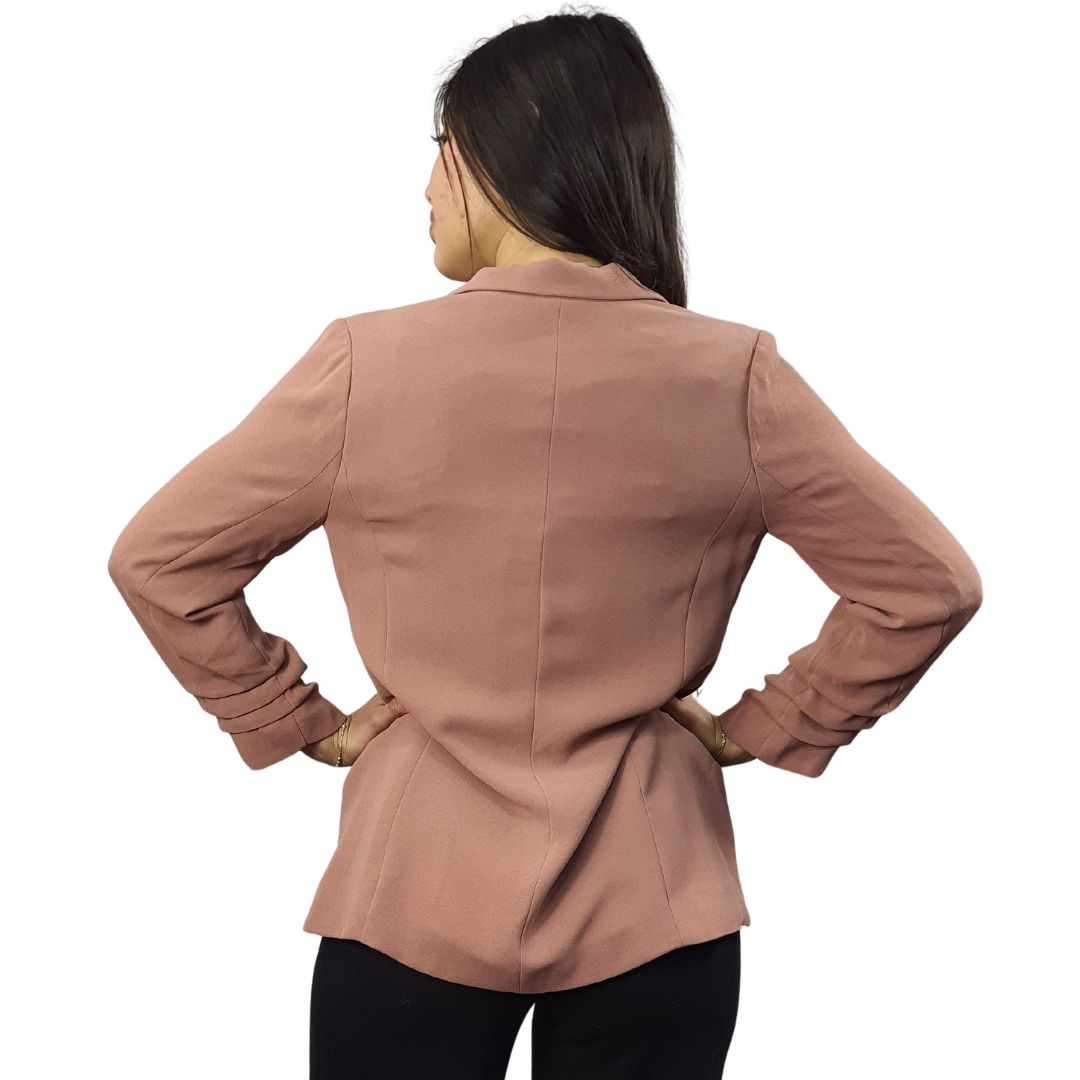 Blazer Vero Moda Rosado Palido Style CLARA 7/8 BLAZER(VMC-NR)