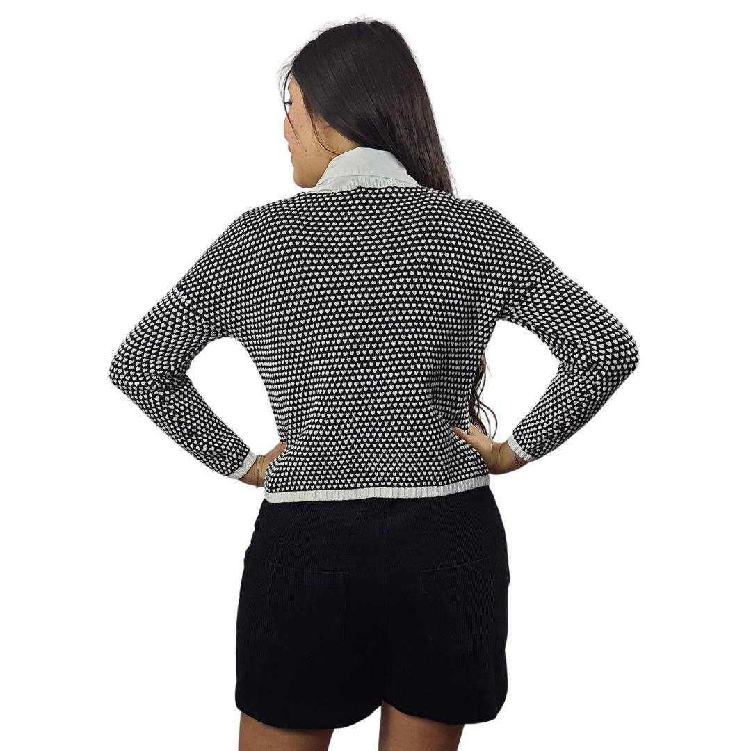 Sweater Vero Moda Negro Style COCONUT L/S KNIT SET(BN-ET-2)