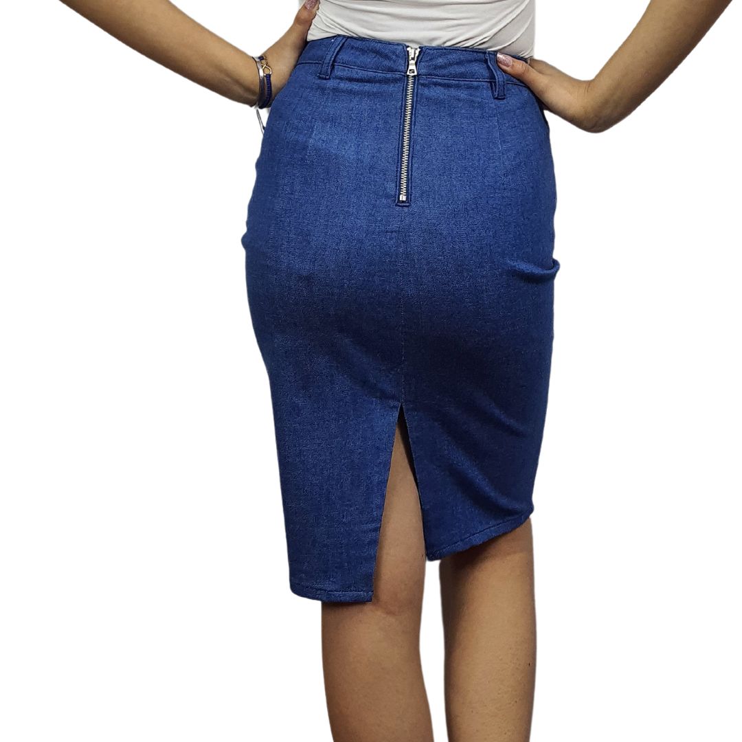Falda Vero Moda Azul Style MAGIC HW DENIM SKIRT(TP)