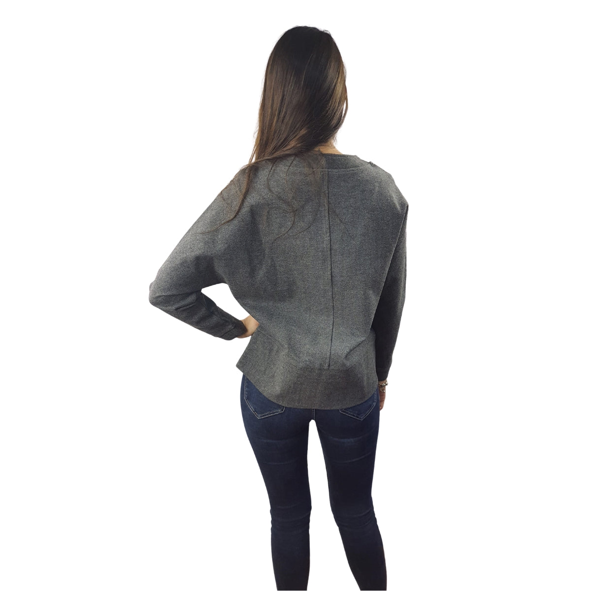 Sweater Vero Moda Gris Style ASTRID SWEAT(UM)