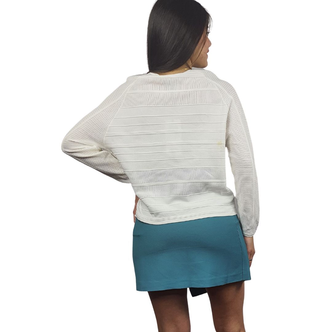 Blusa Vero Moda Blanco Style KNIGHT L/S KNIT(UM)