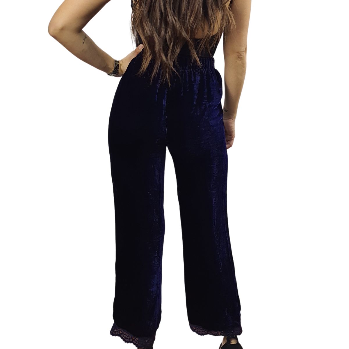 Pantalon de Pijama Vero Moda Azul Style CORA 9/10 PANTS(HOMEWEAR)