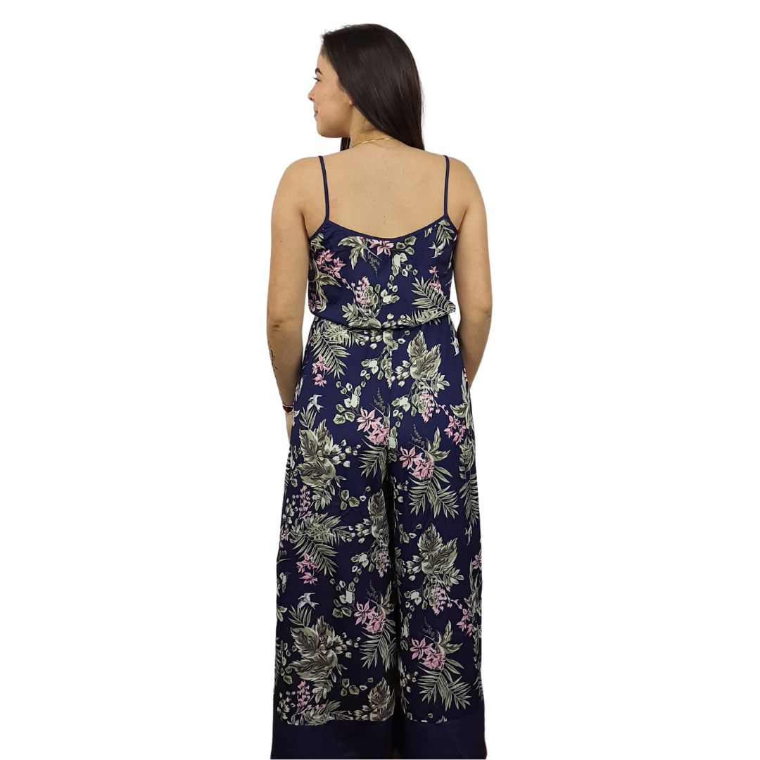 Enterito de Pijama Vero Moda Azul Oscuro Style JULIE 9/10 JUMPSUIT(HOMEWEAR)