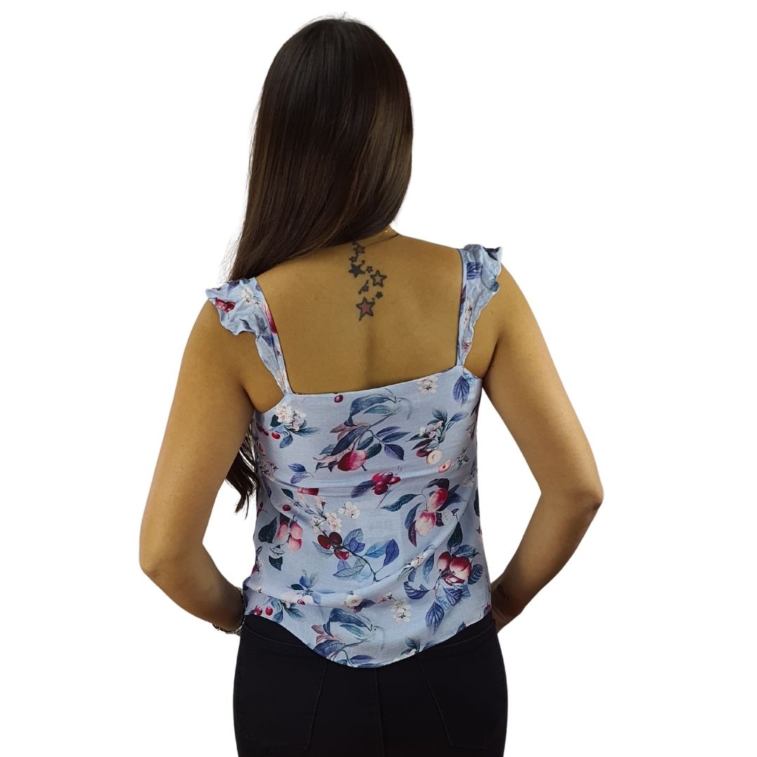 Top Vero Moda Celeste Style JULIANA S/L TOP(HOMEWEAR)