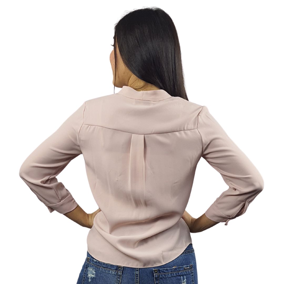 Blusa Vero Moda Rosa Vieja Style CHERRY 3/4 SHIRT(VMC-NR)