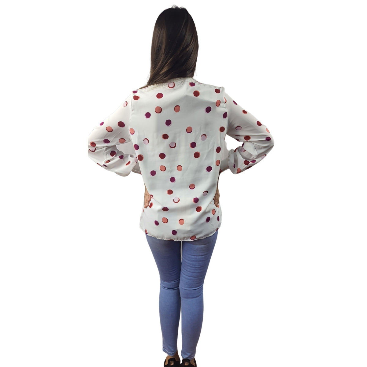 Blusa Vero Moda Rosado Style JAYEN PAD L/S SHIRT(PF)