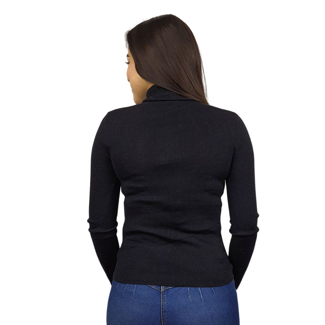 Blusa Vero Moda Negro Style CHOICE PHYSIC L/S KNIT-OR