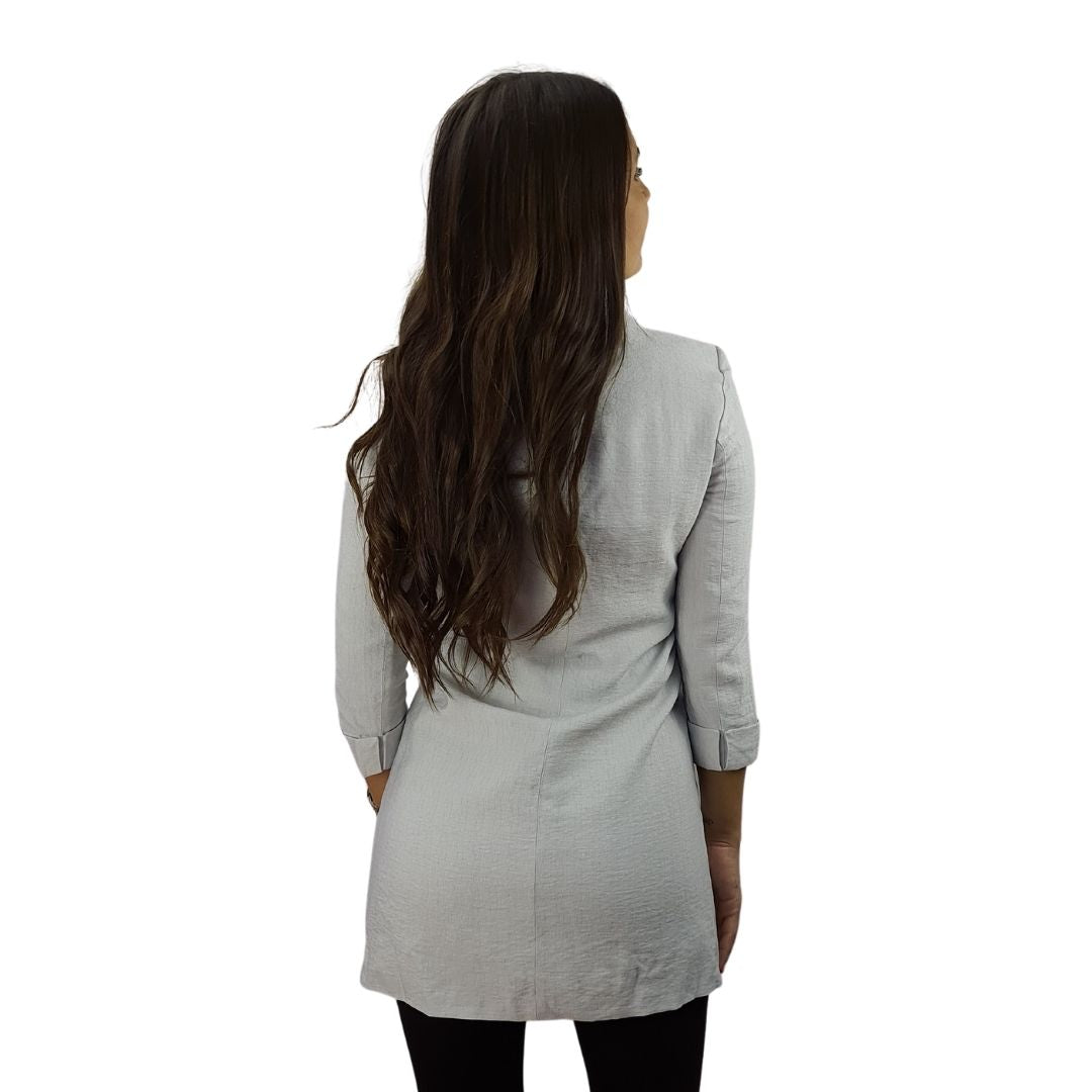 Blazer Vero moda Gris Style FLOWING OCEANUS 3/4 BLAZER(VMC-SD)