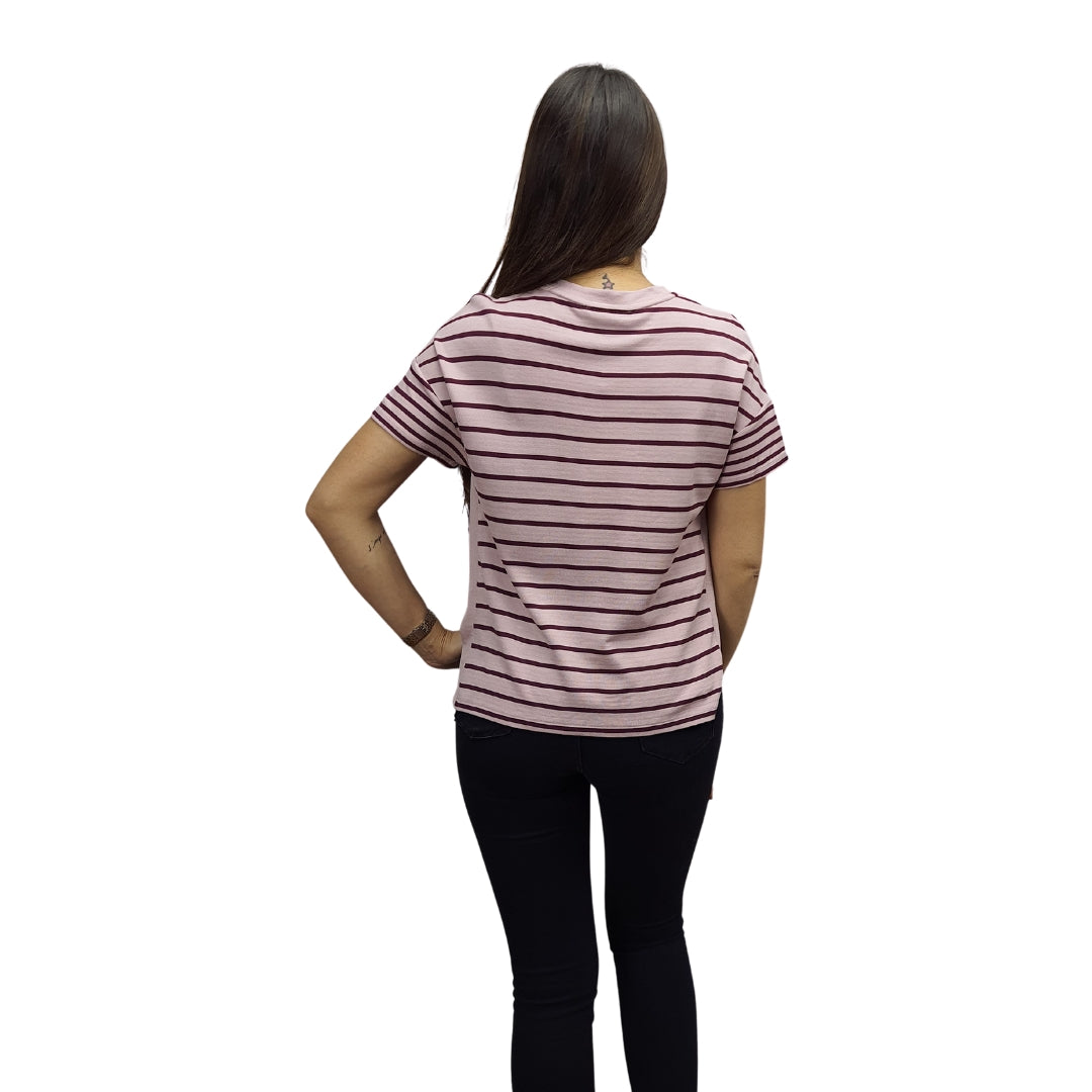 Polera Vero Moda Lila Style QUICK S/S TOP(TP)