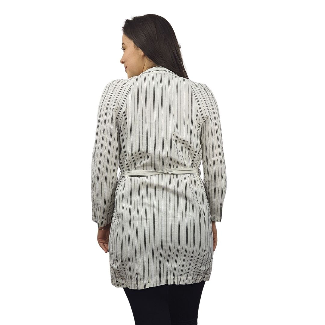 Tapado Vero Moda Blanco Style VILLAGE KIMONO 3/4 BLAZER(PM-EC-2)