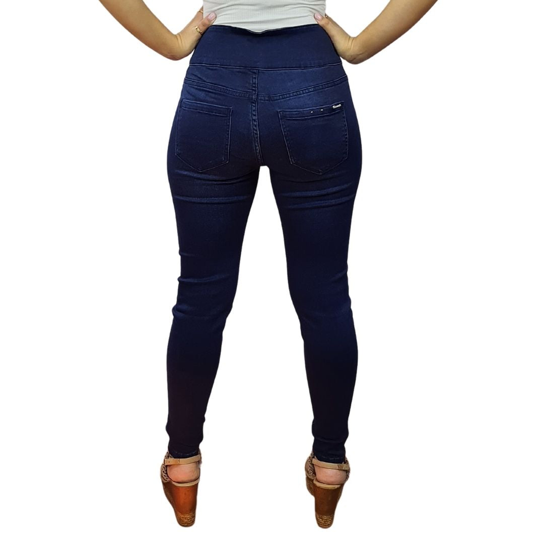 Pantalon Veromoda Azul Oscuro Style FORD 9/10 HW X-SLIM JEANS(CP)