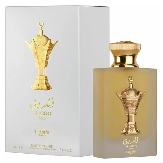 Pride Al Areeq Gold 100Ml Edp Unisex Lattafa Perfume- Inspirado en Egyptian Smoke