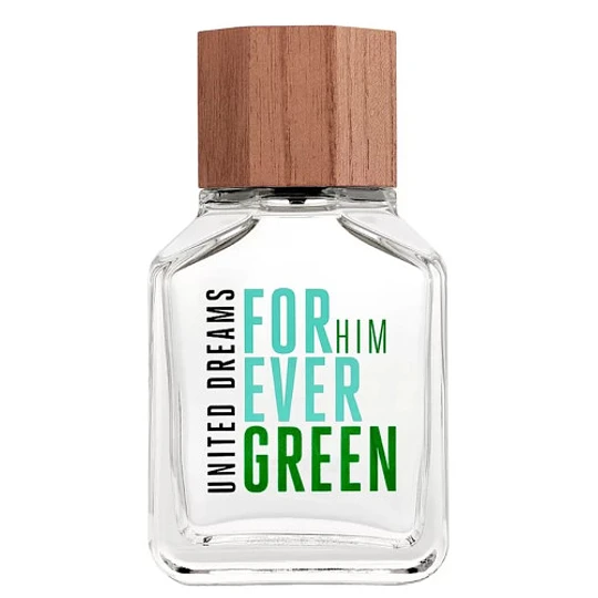 United Dreams Forever Green Benetton Edt 100Ml Hombre Tester
