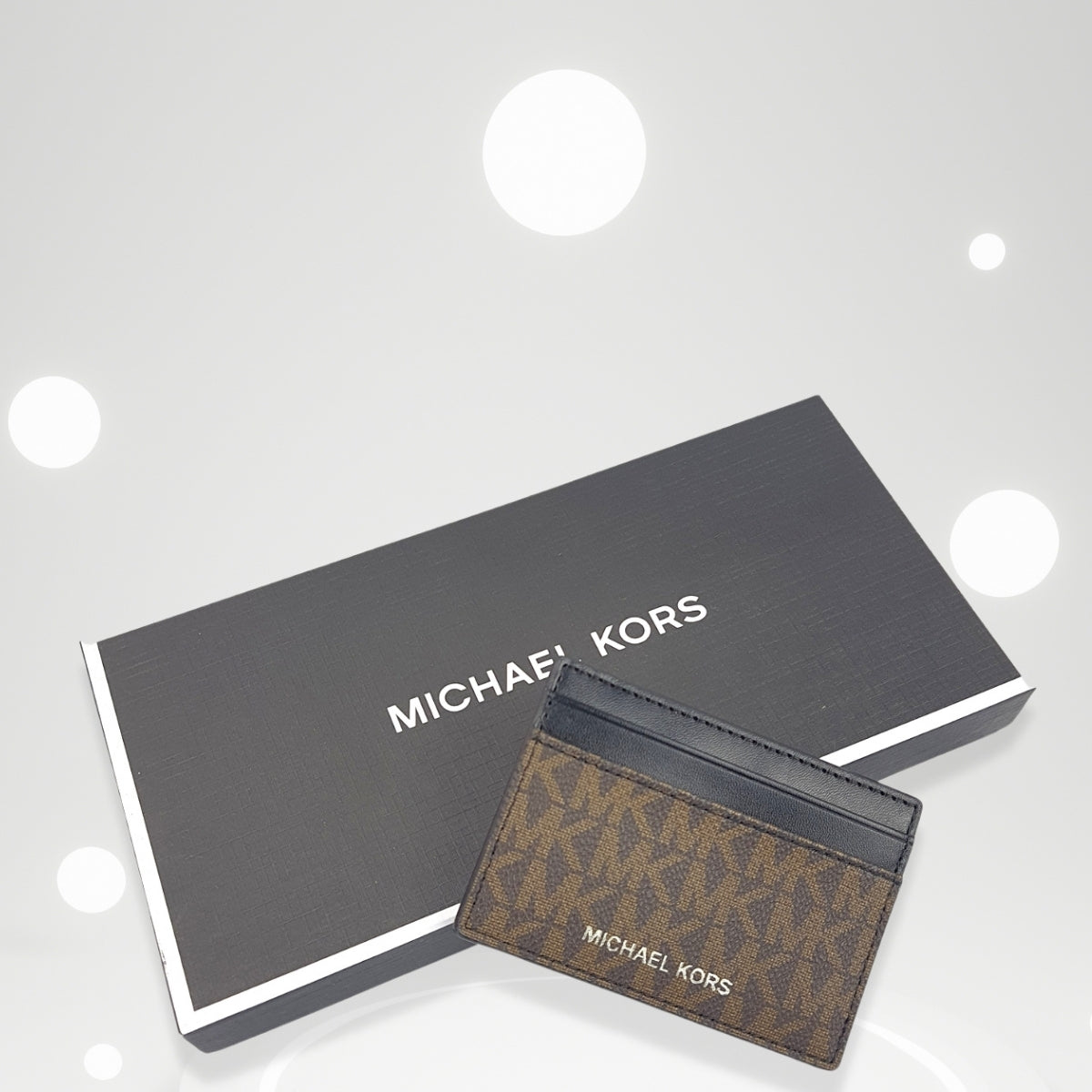 Billetera Michael Kors BILLFOLD Porta Tarjeta De Credito BrownColor BROWN