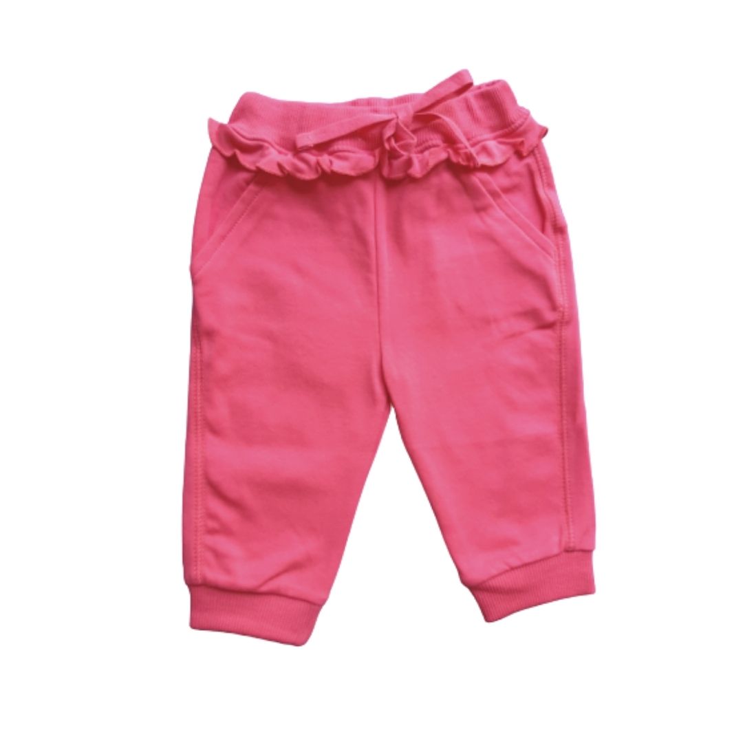 Pantalon Babycottons Sweat Pima Intlck Coral