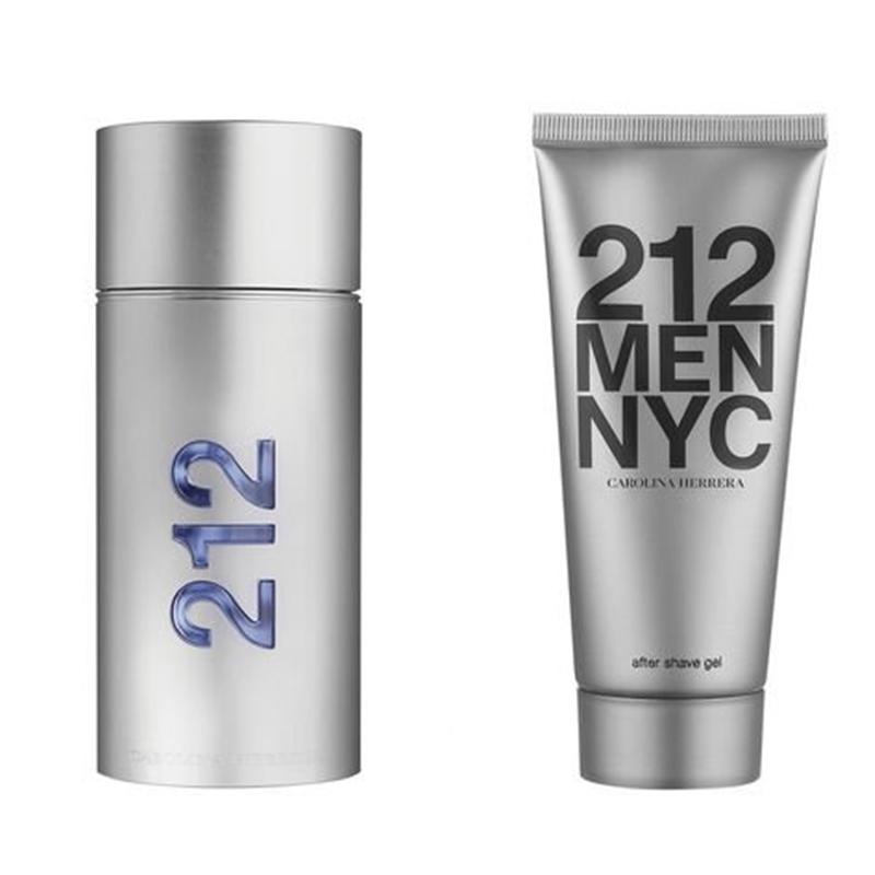 212 Nyc Men Estuche 100ml+100ml A/S Hombre Carolina Herrera